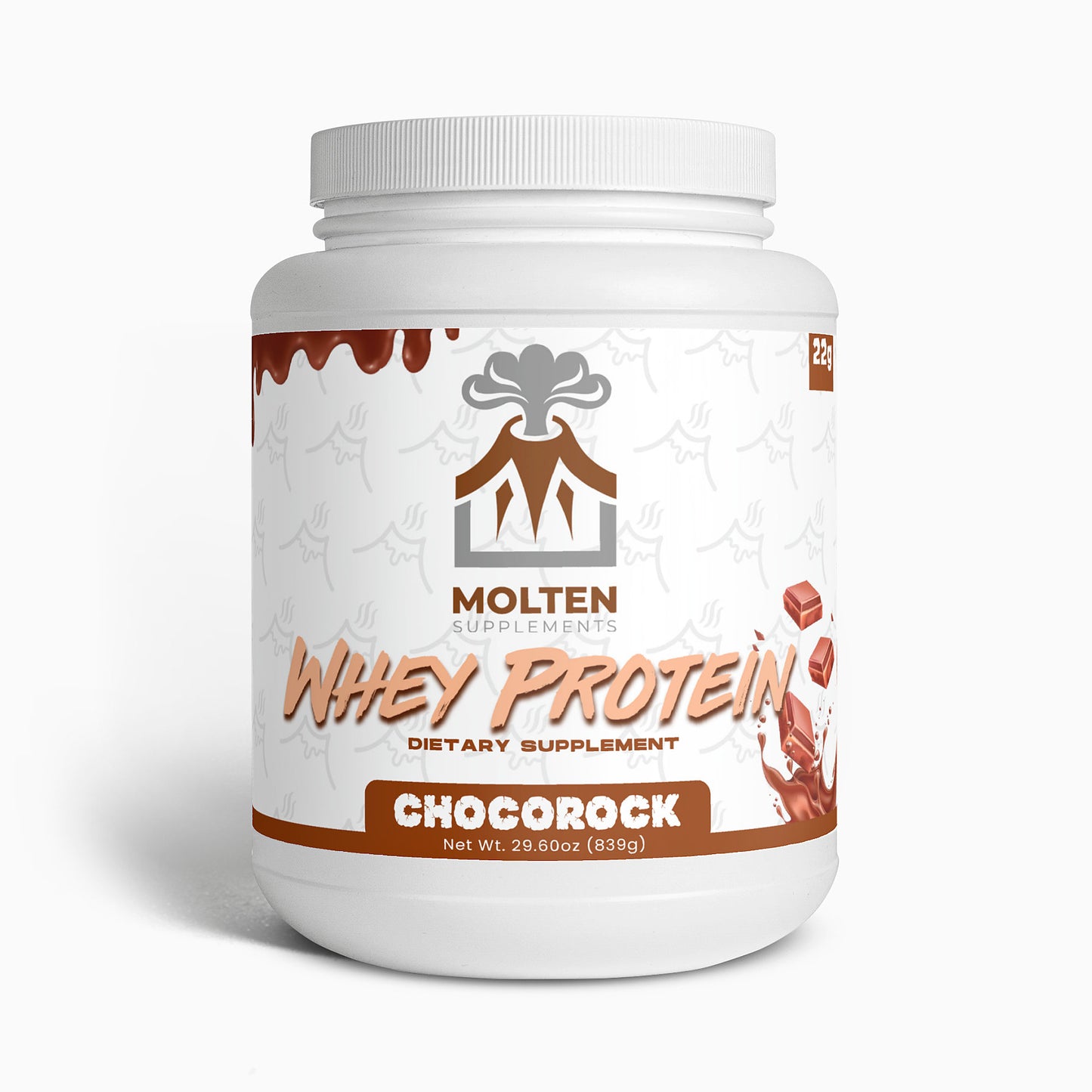 CHOCOROCK 100% Whey Protein Isolate (Chocolate)