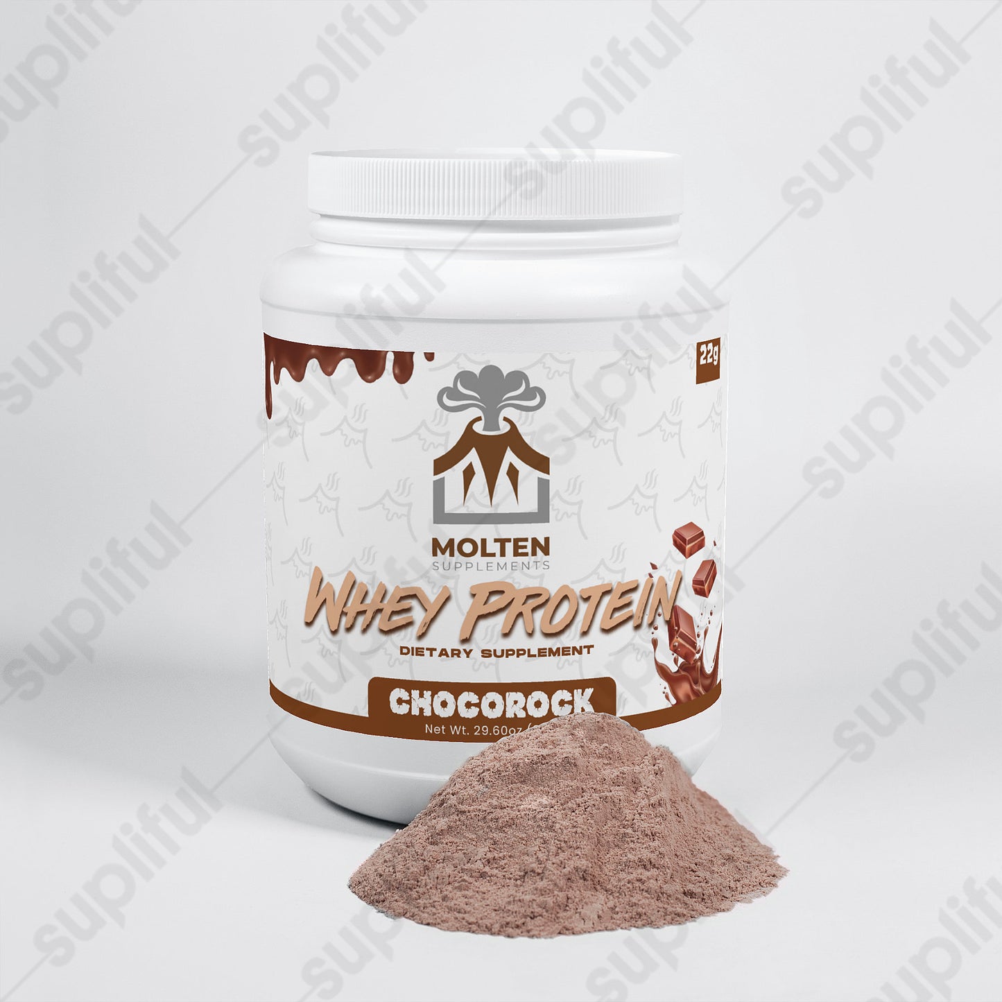 CHOCOROCK 100% Whey Protein Isolate (Chocolate)