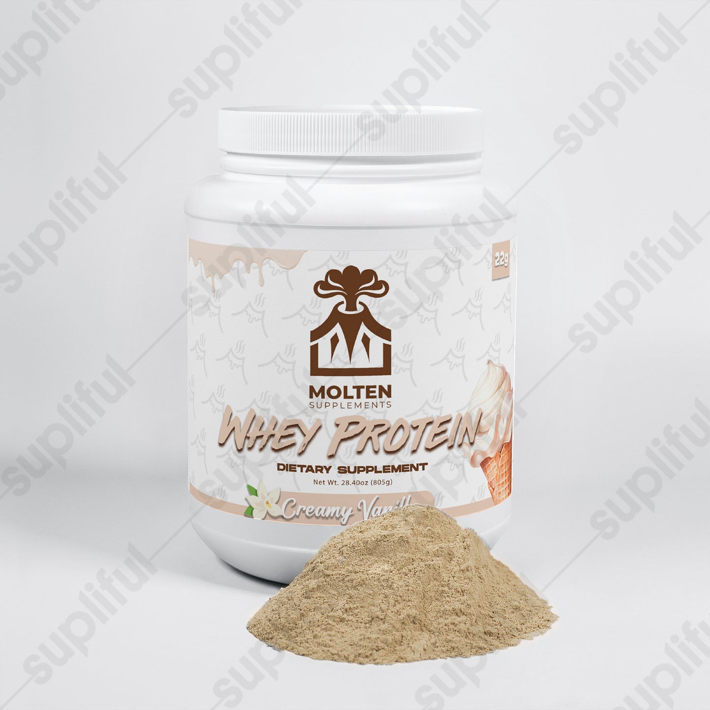 CREAMY VANILLA 100% Whey Protein Isolate (Vanilla)