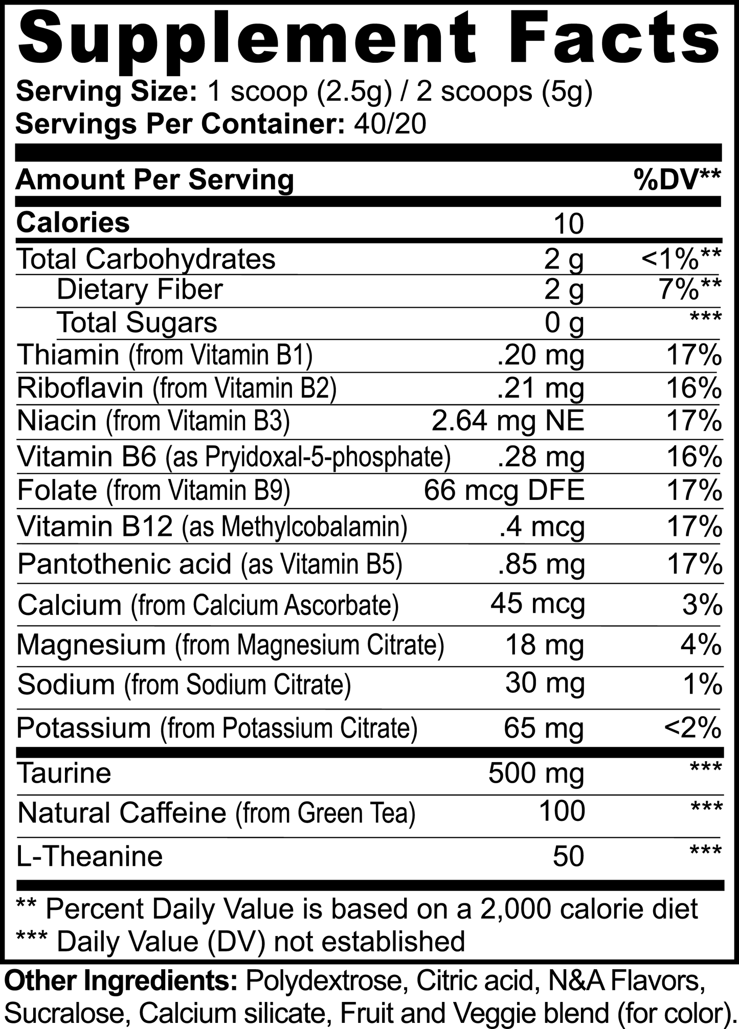 MOLTEN Energy Powder (Fruit Punch)